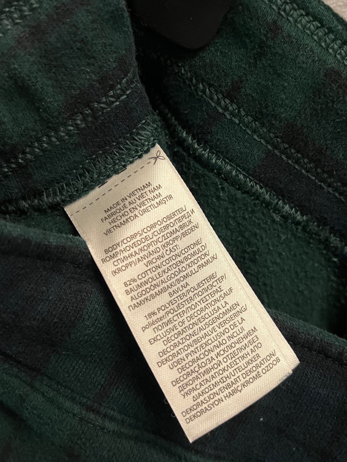 Polo Ralph Lauren 체크패턴 밴딩 조거 팬츠 S 상품이미지5