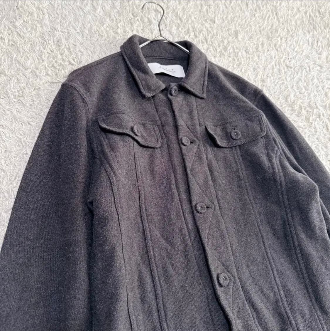 CURLY 코튼 트래커 자 켓 블루종 사이즈 2 상품이미지3