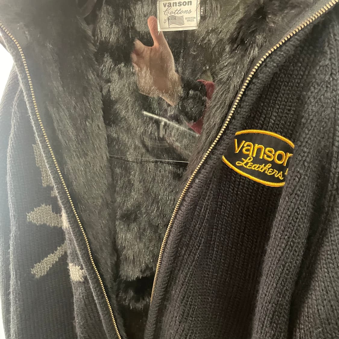 밴슨 스컬 코위찬 자켓 상품이미지5