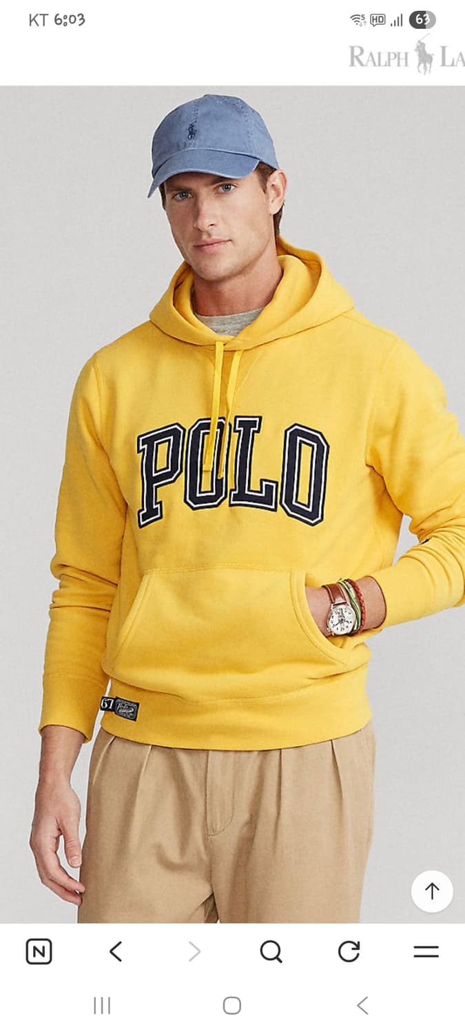 새상품] 폴로랄프로렌 약기모 후드티 (D22 상품이미지1