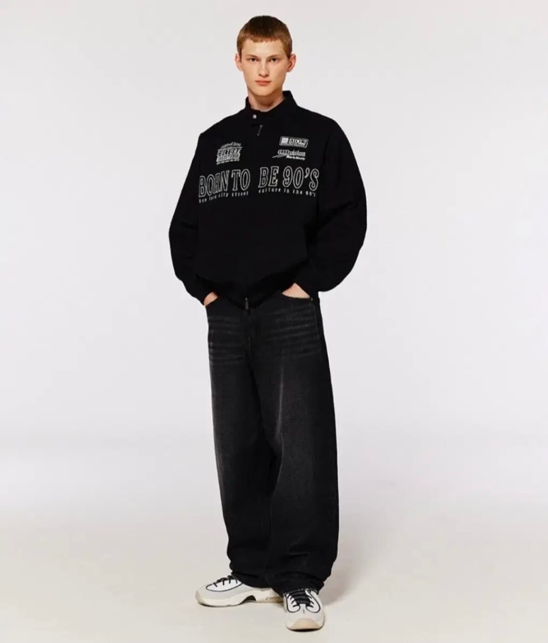 1993스튜디오 빈티지 코튼 트윌 바이커자켓 상품이미지2