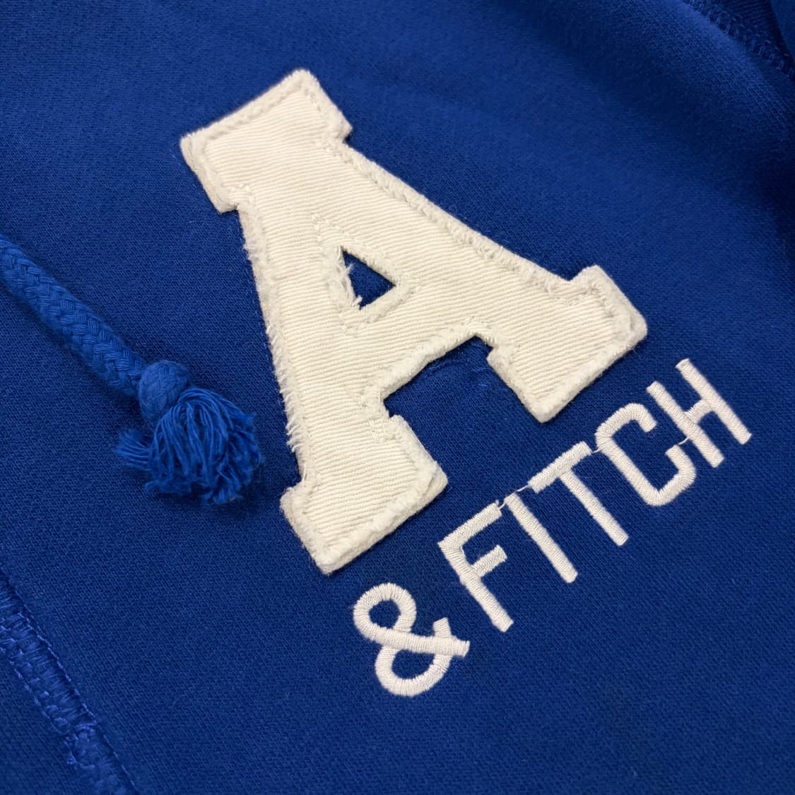 [M] 아베크롬비 버튼 파란색 후드 집업 D500 상품이미지4