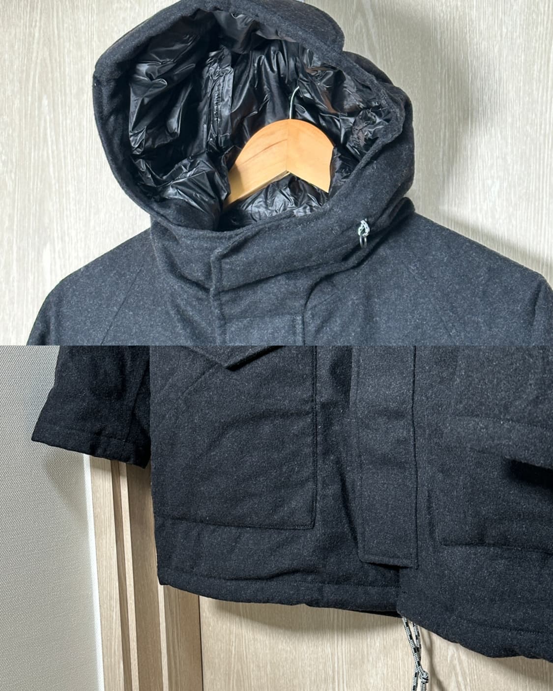 새상품)Y3 Y-3 고어텍스 패딩자켓 100/블랙 요지야마모토 상품이미지5