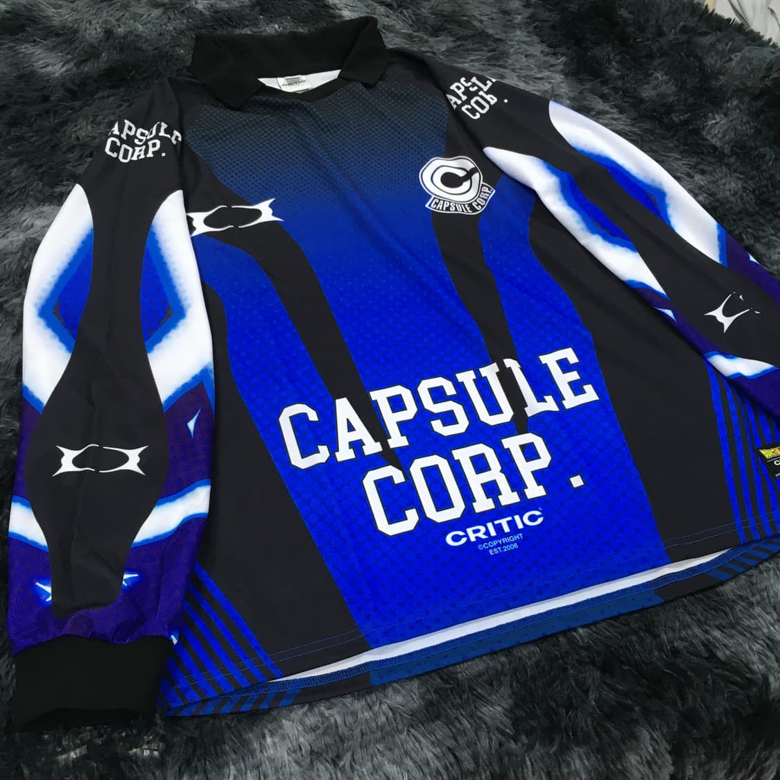 투티/A4 크리틱 드래곤볼 Z capsule corp jerseyblue 상품이미지1