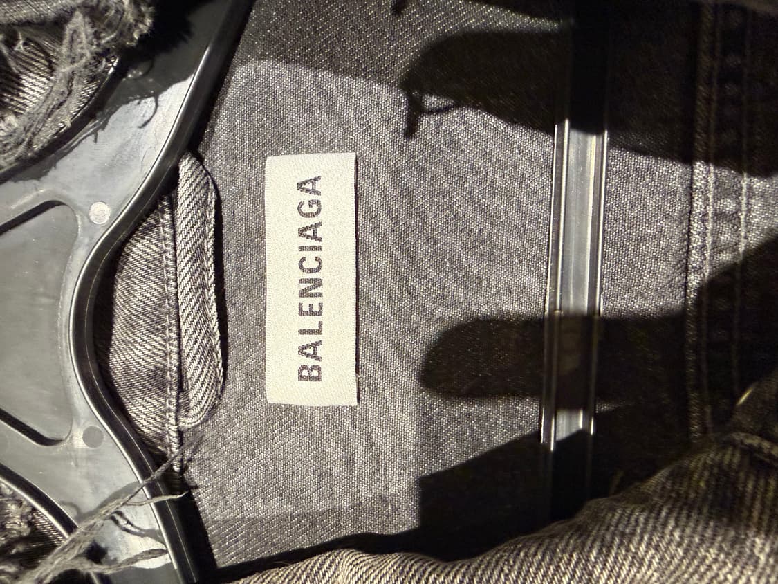 발렌시아가 데님 자켓 38 상품이미지5