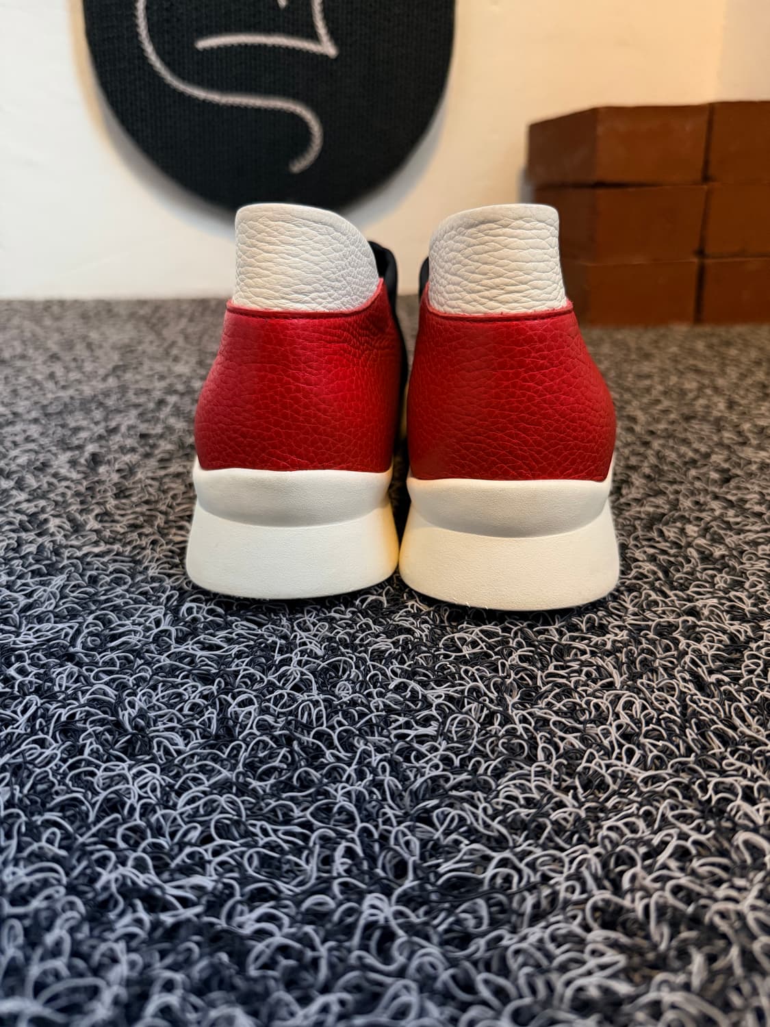 가이거(GEIGER) 천연가죽 콤비 슬립온 스니커즈 상품이미지3