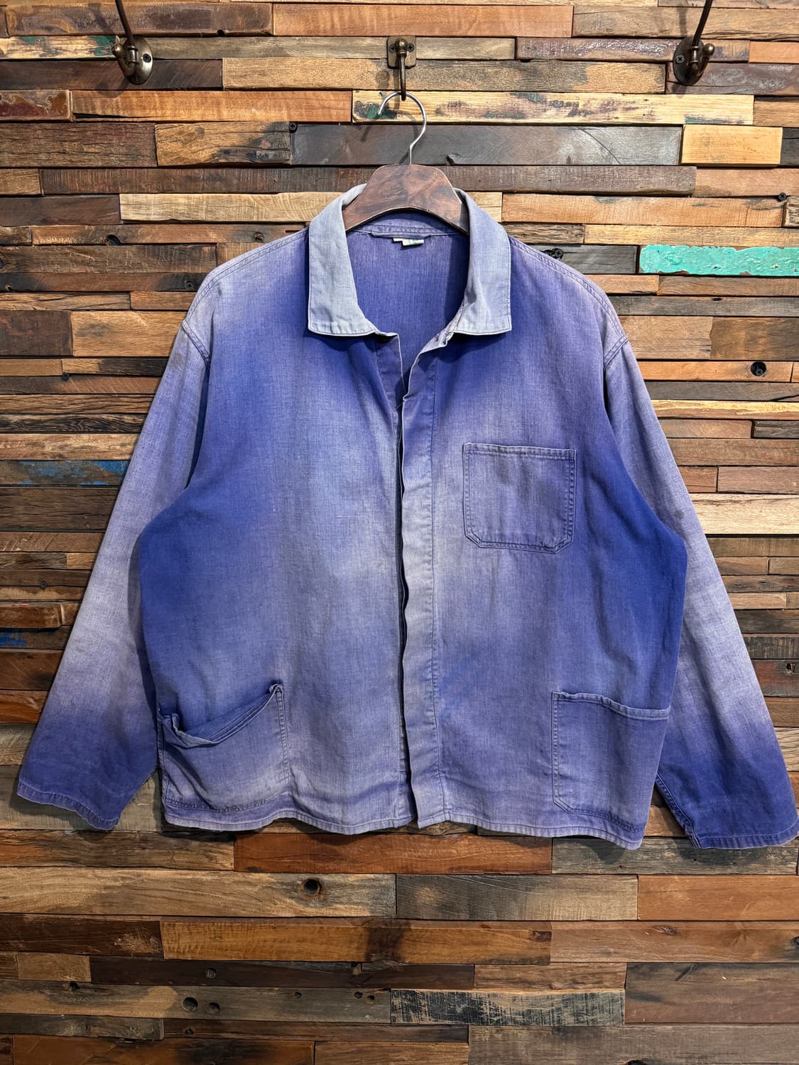 vintage faded french work jacket 상품이미지1