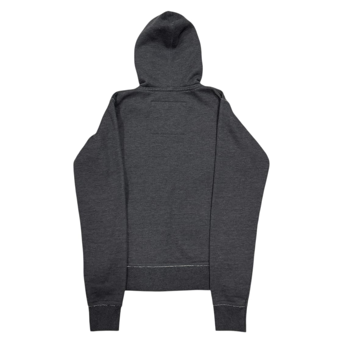 아베크롬비 데미지 디테일 Y2K 후드집업 자켓 그레이 S 상품이미지3