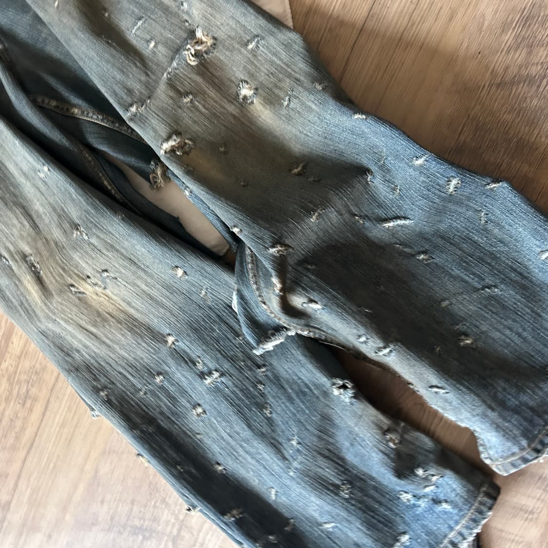 발렌시아가 슈퍼 디스트로이드 데님팬츠 상품이미지3