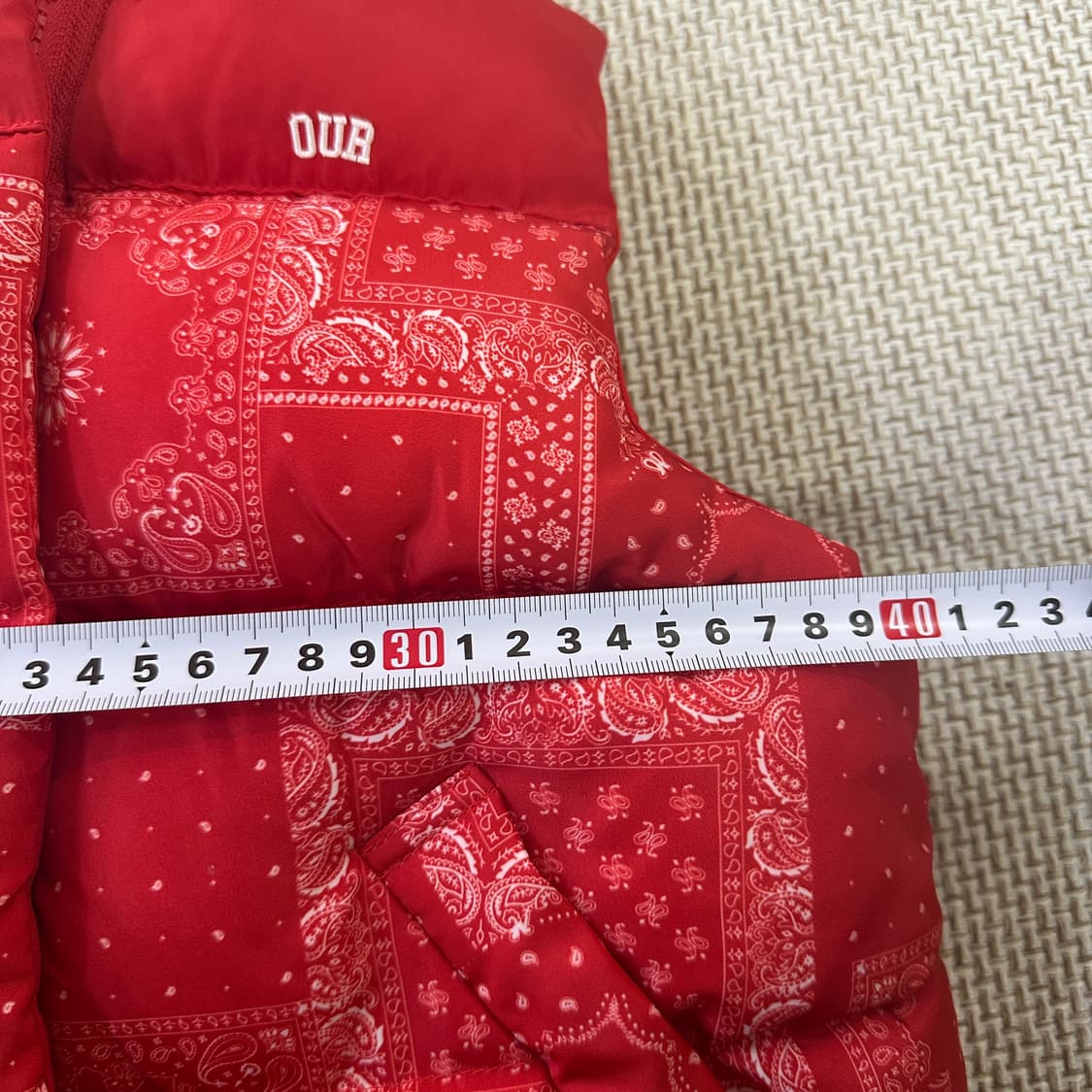 M 아워 키즈 패딩 조끼 0407D 상품이미지6