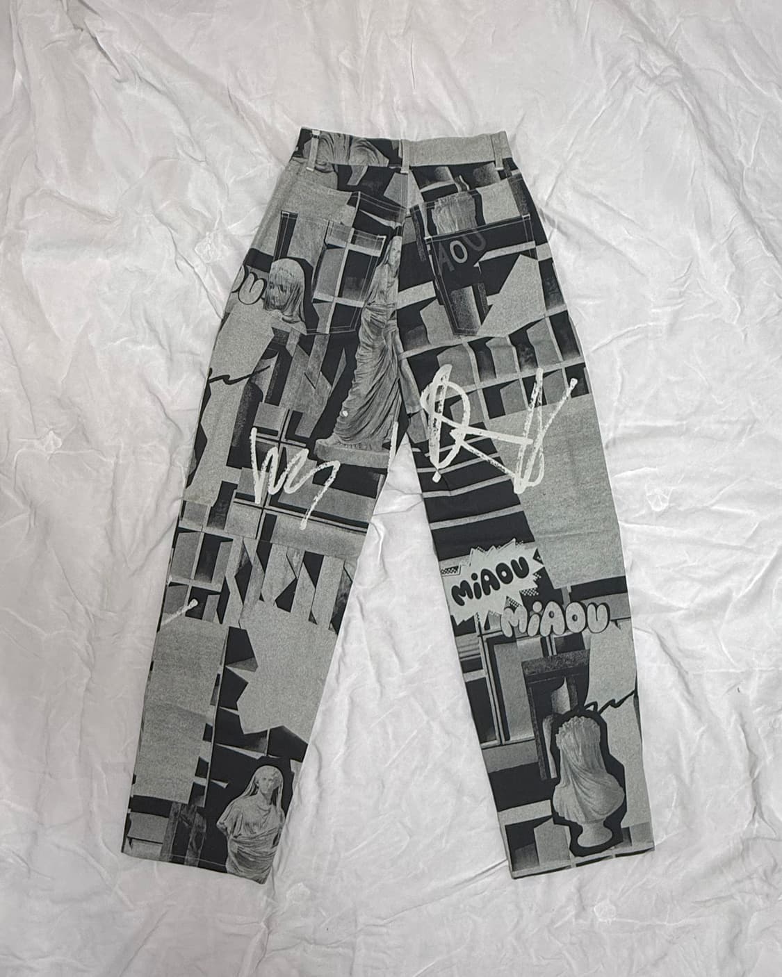MIAOU 프린팅 팬츠 상품이미지2