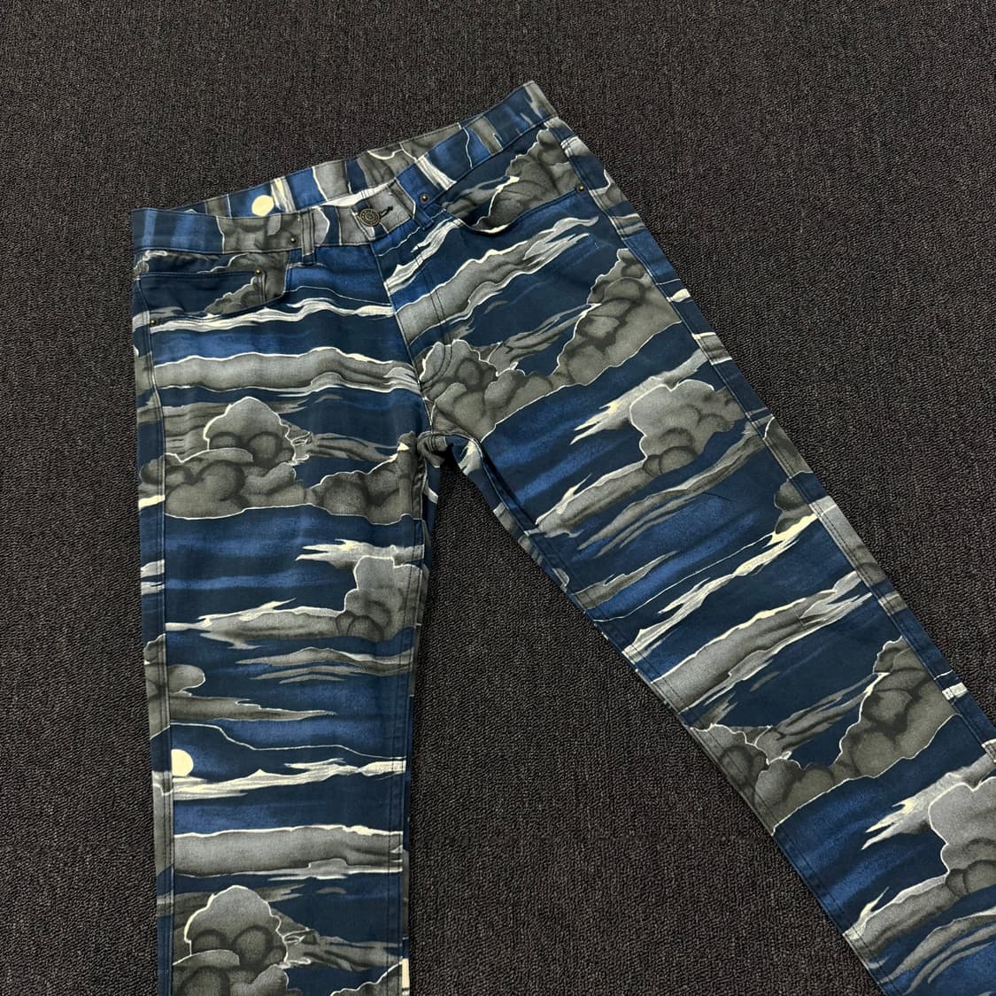 겐조 흑구름 오리엔탈 프린팅 팬츠 상품이미지2