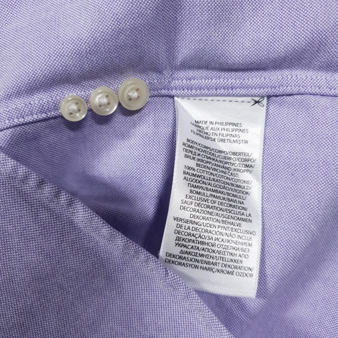 폴로 랄프로렌 신형 20FW 멀티포니 옥스포드 다운버튼 셔츠 클래식핏 상품이미지7