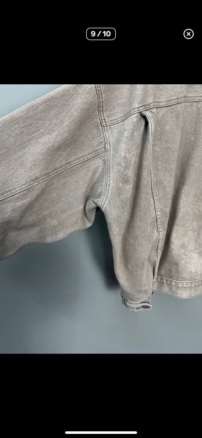 게스USA 워싱 데님 트러커 자켓 A3438 상품이미지9