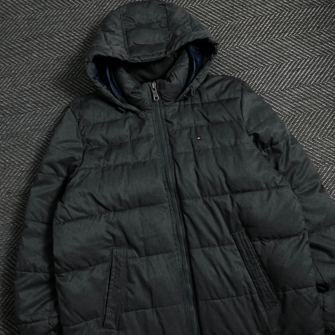 타미힐피거 박시핏 후드 점퍼 그레이 y 3984 상품이미지1