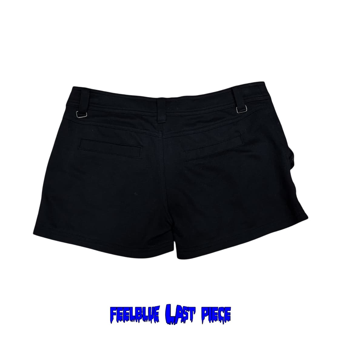 Black Buttoned Pocket Shorts  상품이미지3