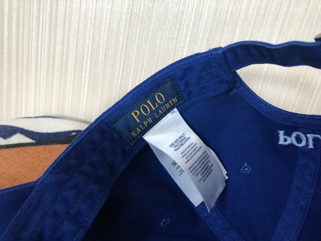 폴로(POLO)랄프로렌 볼캡/모자 로얄블루 상품이미지10