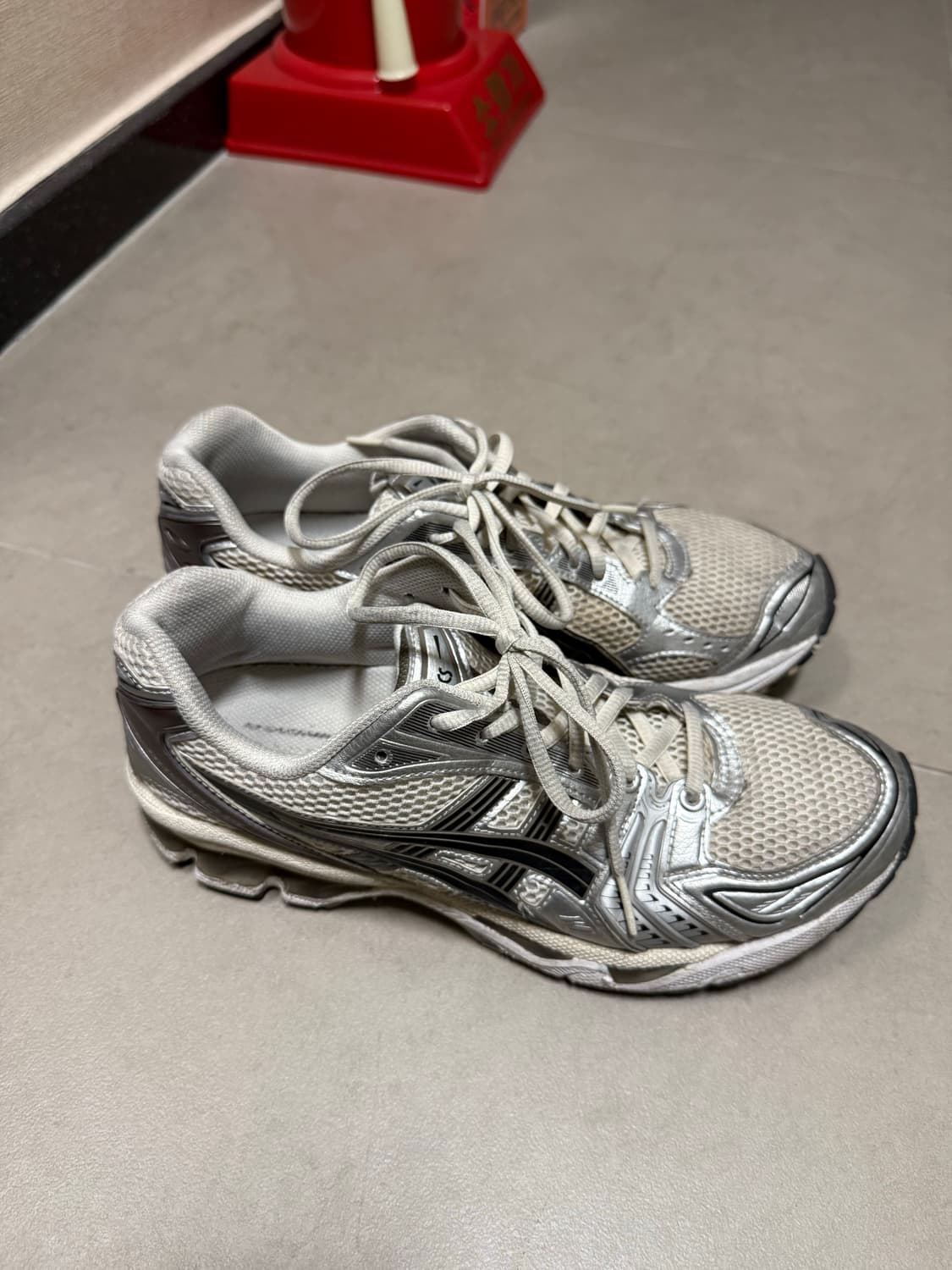 아식스 젤 카야노 14 크림블랙 270 상품이미지5