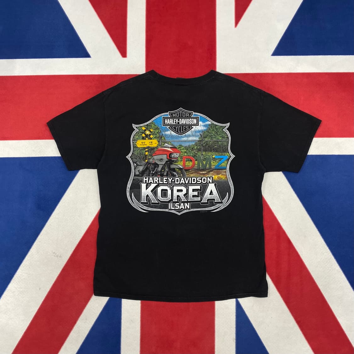 할리데이비슨 반팔티 L 상품이미지4