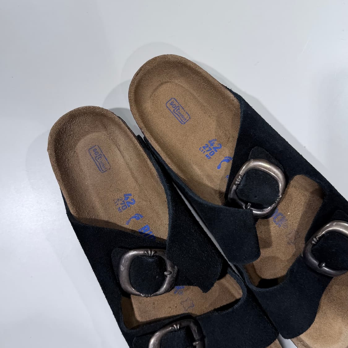 (A+/42) / 크롬하츠 X 버켄스탁 아리조나 블랙 로듐 건슬링어 상품이미지9