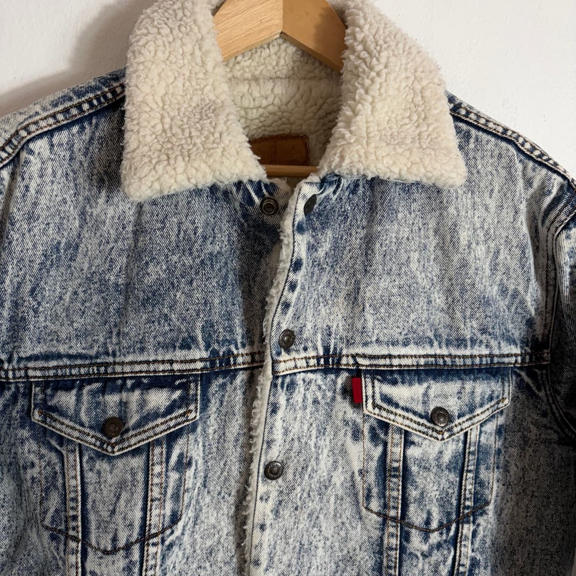 리바이스 쉐르파 안감 트러커 자켓(XL) 상품이미지5