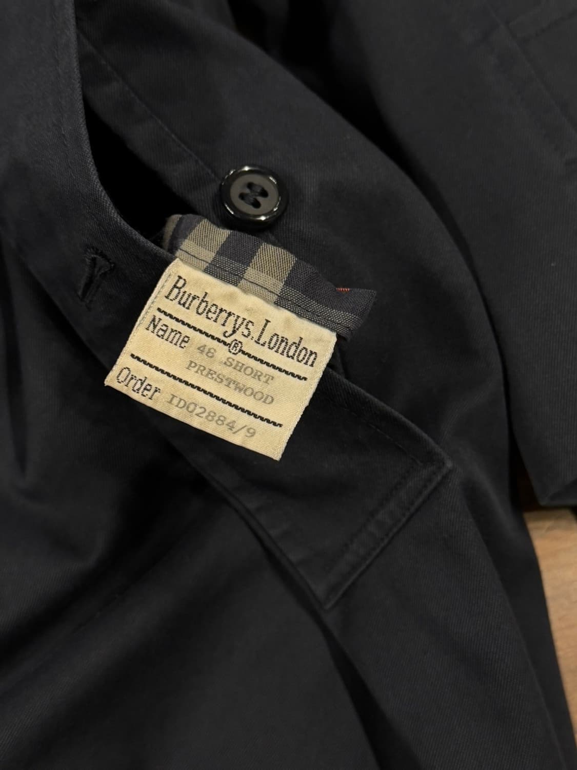 90s 버버리 래글런 코트 100 상품이미지10