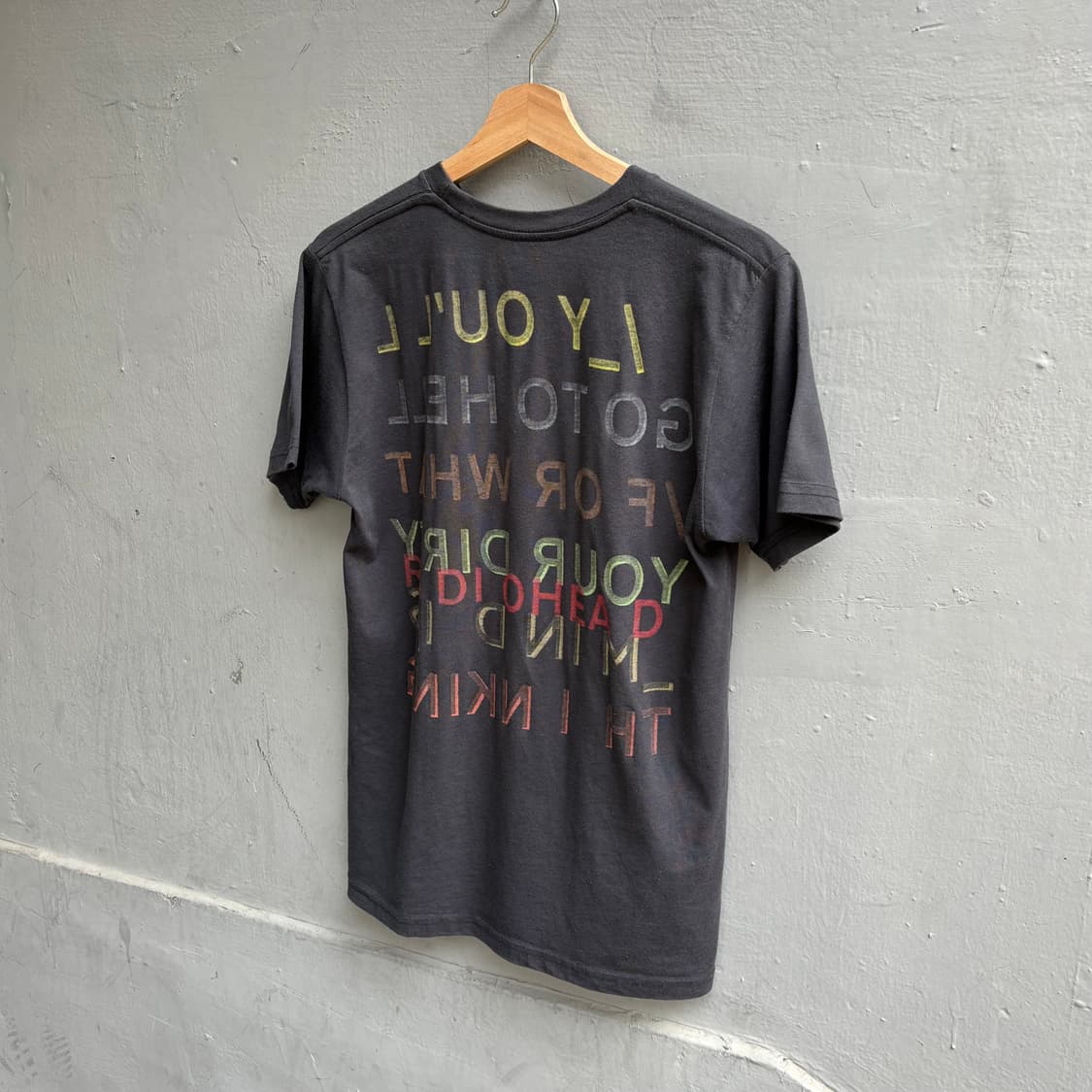 Radiohead 00's In Rainbows 라디오헤드 티 상품이미지5