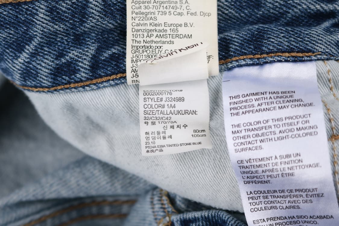 [32인치] 켈빈클라인 90's 스트레이트 데님팬츠 상품이미지6
