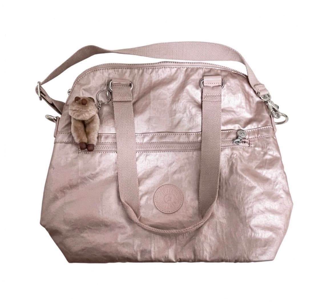 kipling 키플링 빈티지 토트백 크로스백 베이비핑크 보부상백 상품이미지1