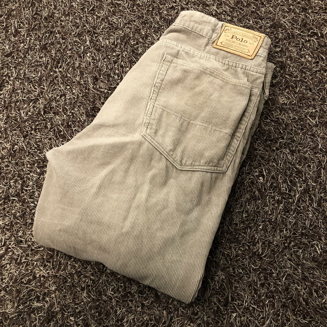 폴로 랄프로렌 슬림 스트레이트 코듀로이 팬츠 상품이미지1