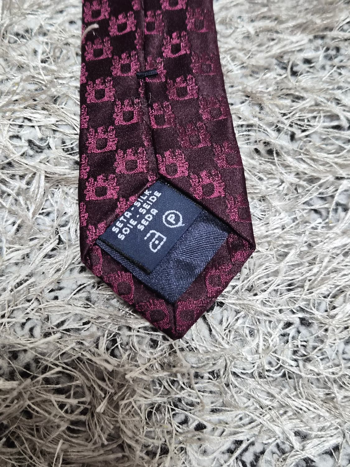 아쿠아스큐텀Aquascutum 패턴 넥타이 Free - N23 상품이미지7