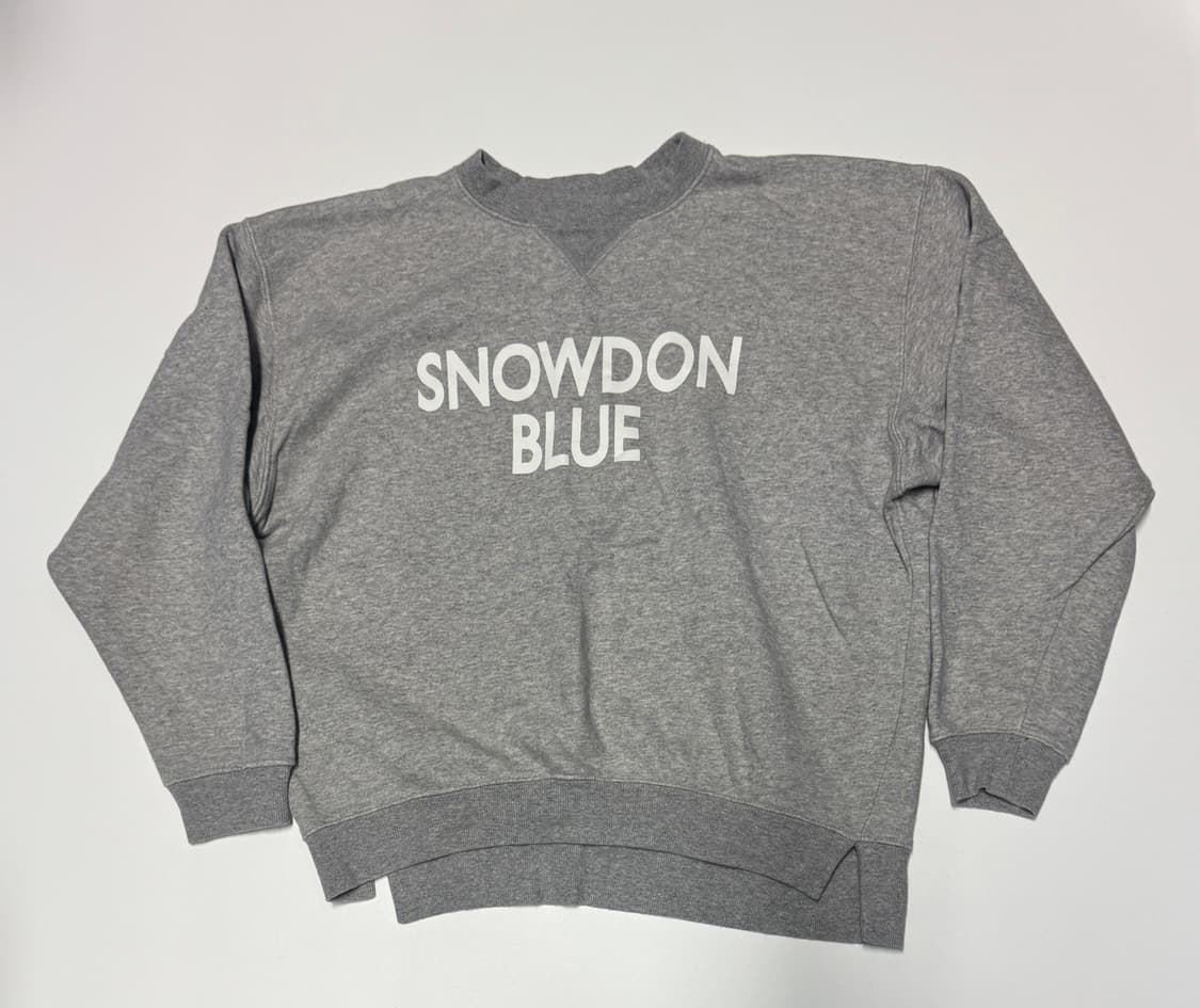 여성 톰보이 tomboy 크롭 스웻 맨투맨 상품이미지1