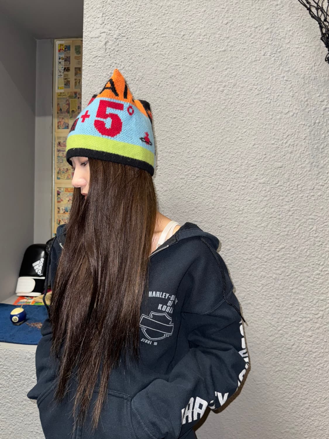 비비안 웨스트우드 울 비니 상품이미지4