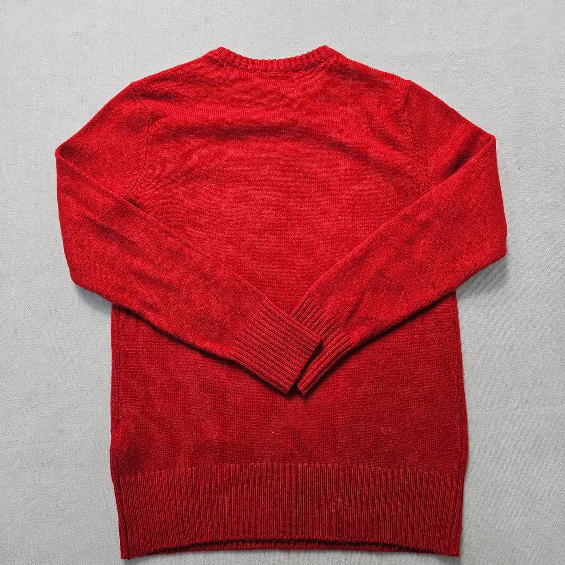 90 키스해링 레드 니트 스웨터 0306Y 상품이미지2