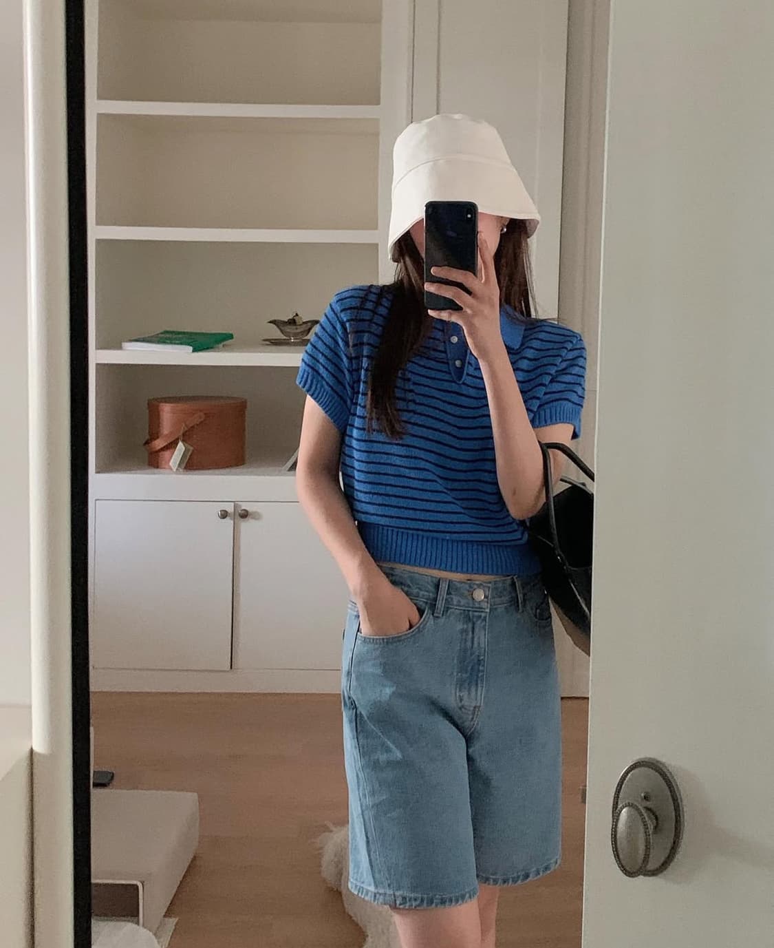 게드 ged 하프 데님 팬츠  상품이미지2