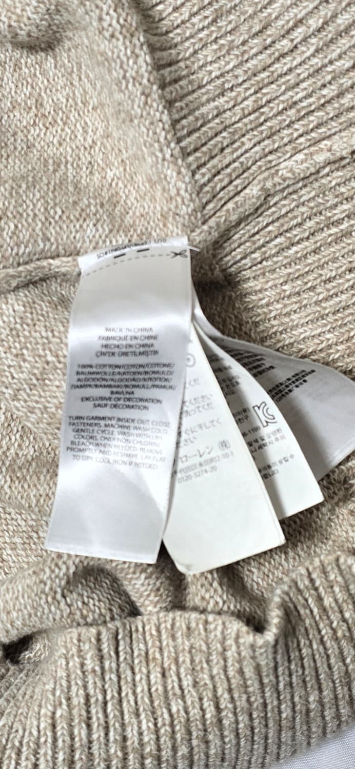 폴로 랄프로렌 남성 하프집업 M 상품이미지4