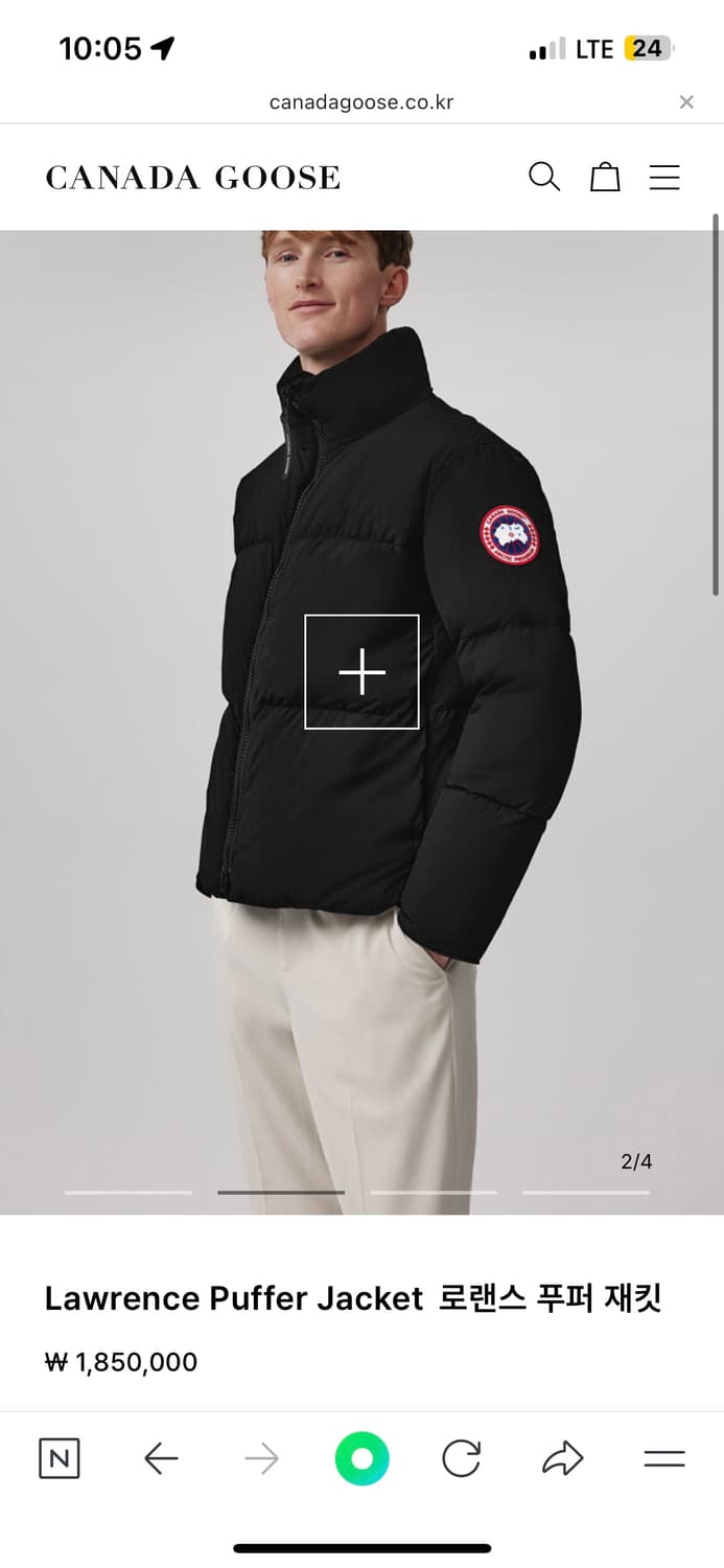Lawrence Puffer Jacket로랜스 푸퍼 재킷 XL 상품이미지1