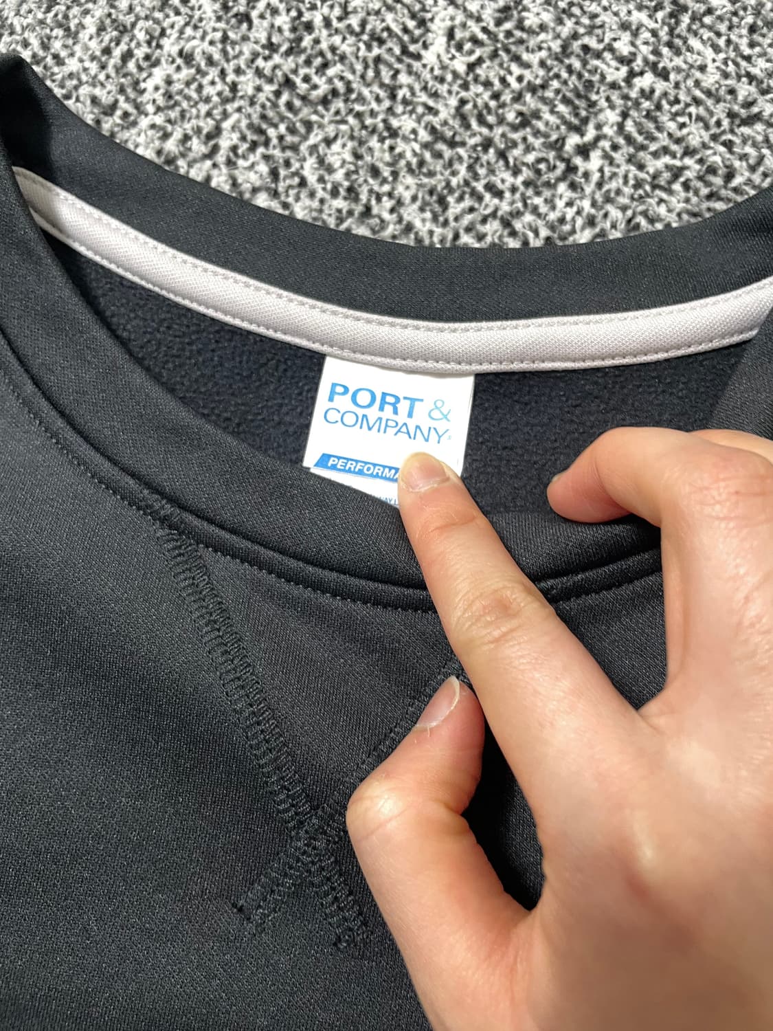 빈티지9. 포트앤컴퍼니 미국 육군 제82공수사단 롱 슬리브 긴팔 티셔츠 상품이미지5