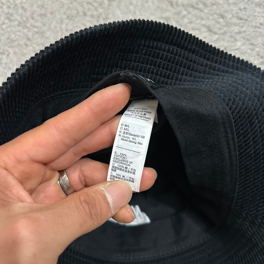 나이키 코듀로이버킷햇 상품이미지4