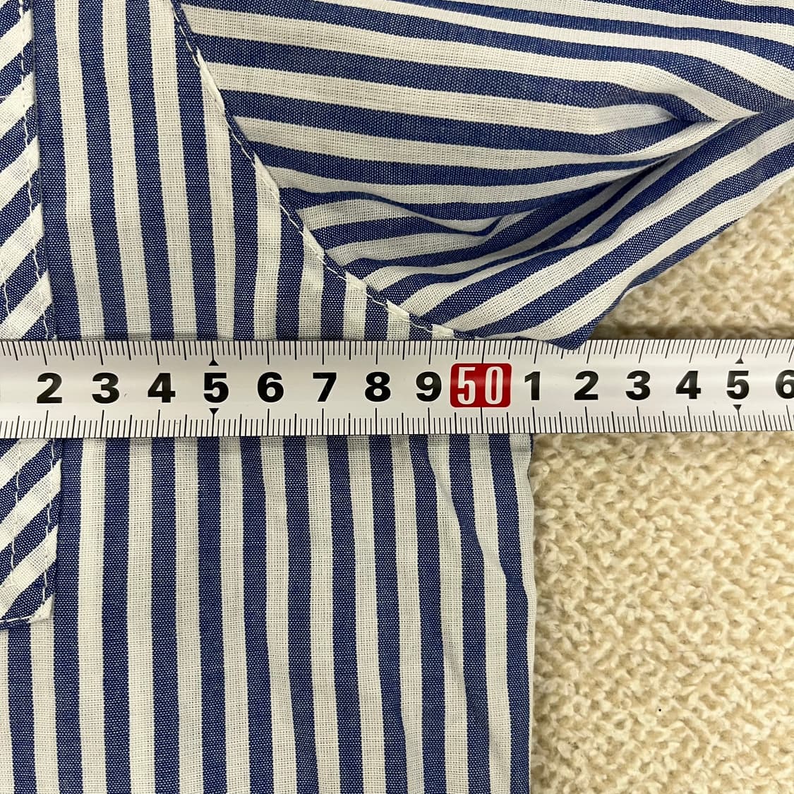 [L] 고급 하트로고 스트라이프 셔츠 남방 0116M1 상품이미지6