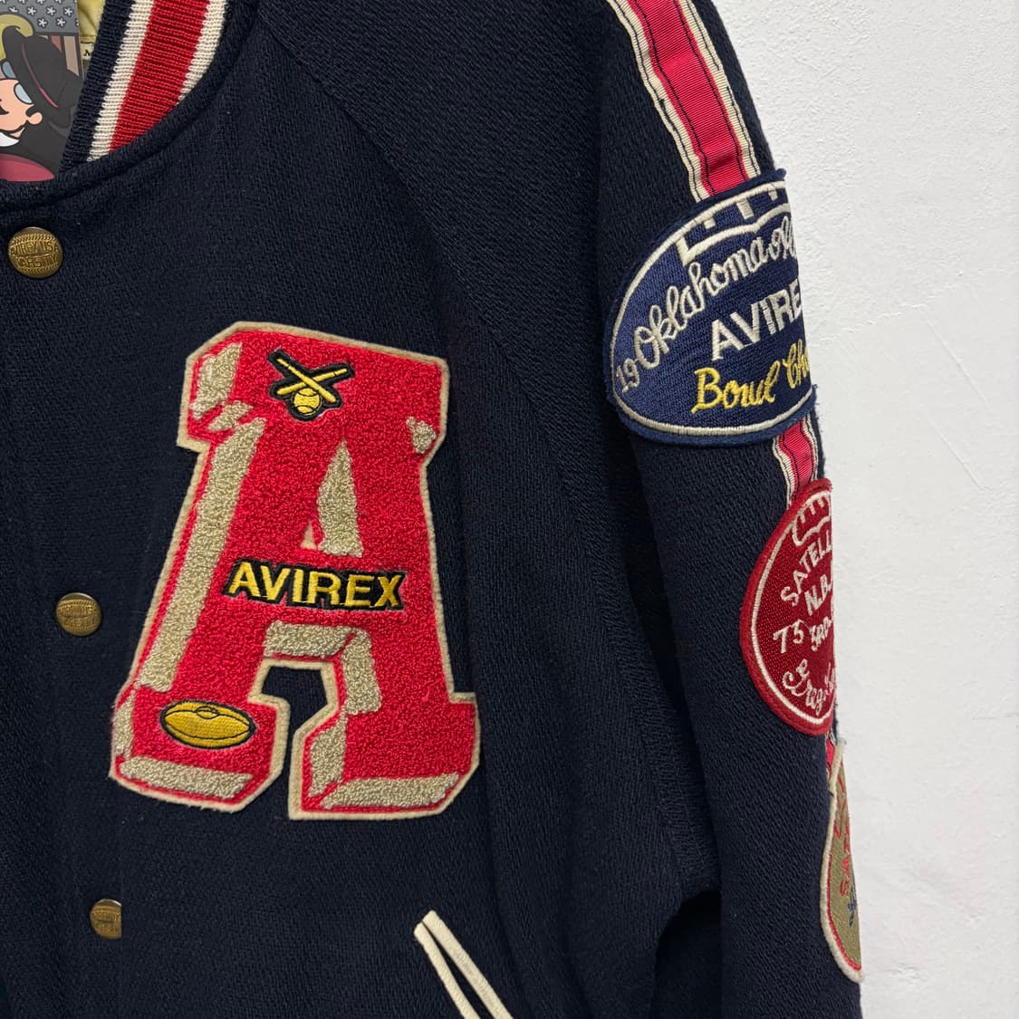 90S 아비렉스 울 바시티 상품이미지3