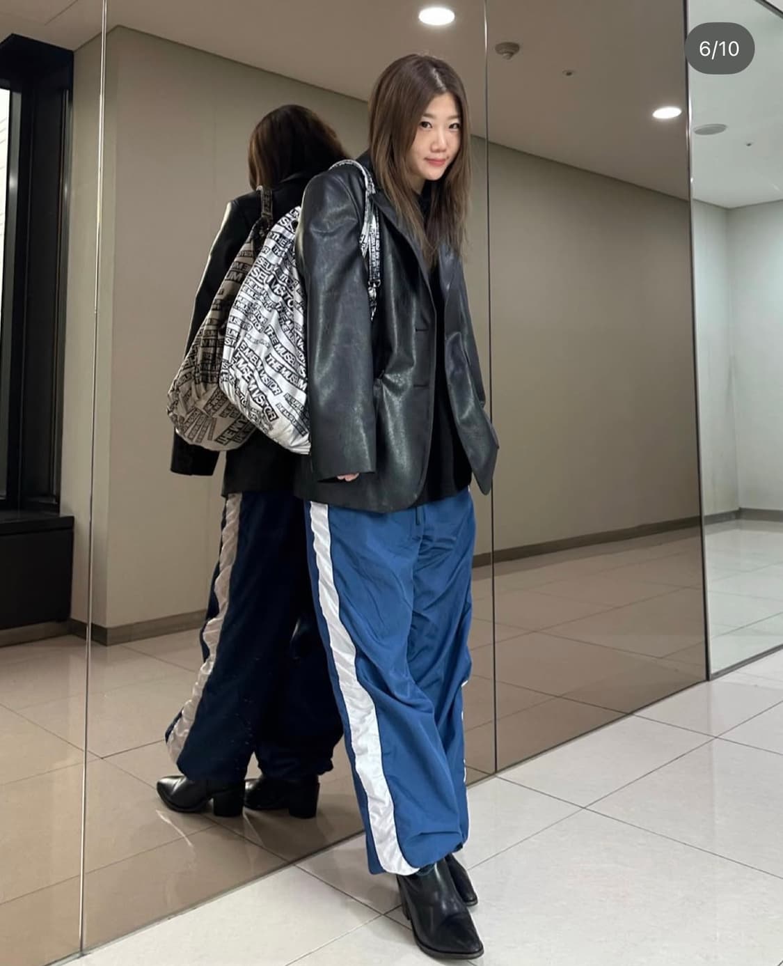 마뗑킴 레더자켓 상품이미지3