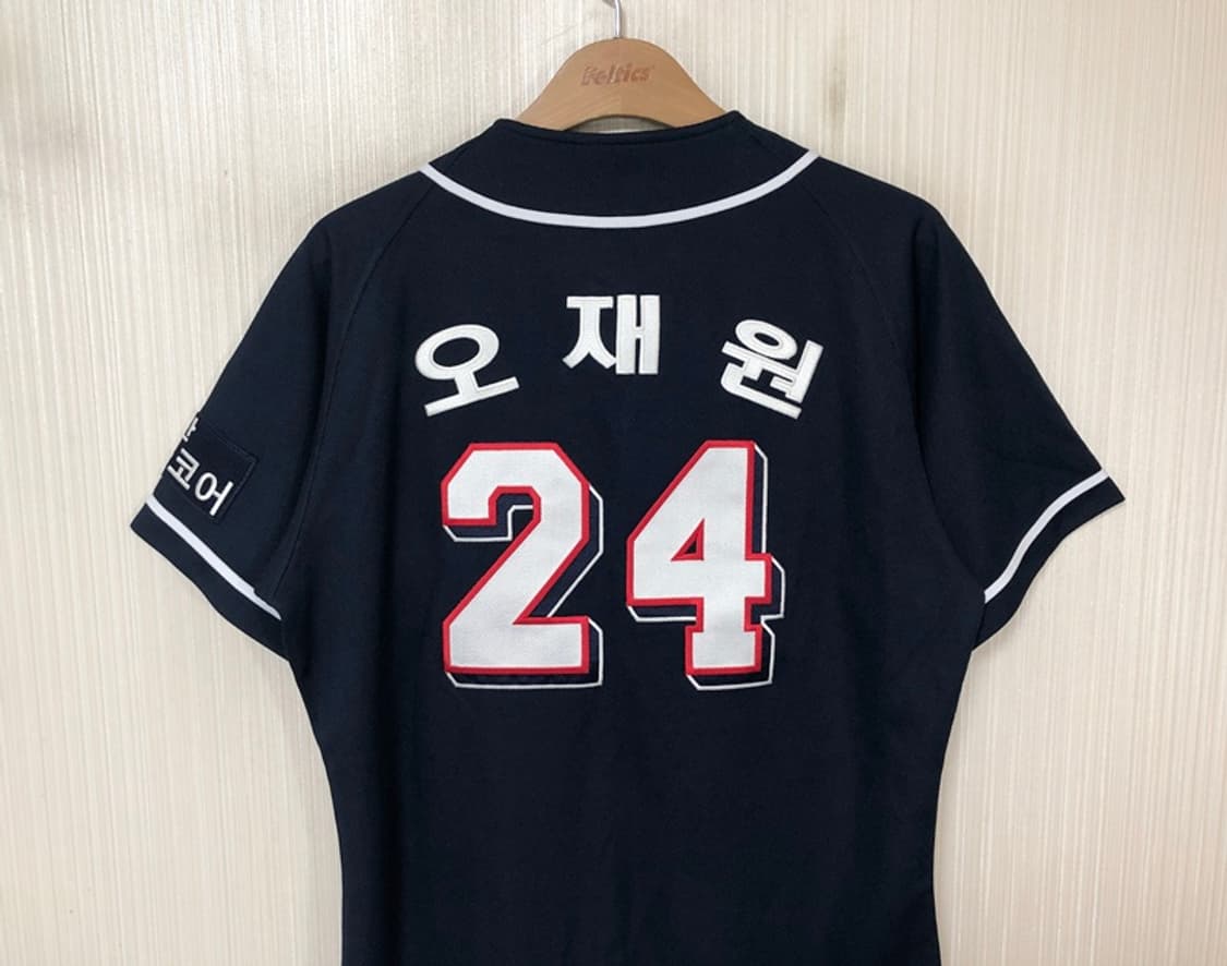 KBO 필라 두산베어스 어센틱 원정유니폼/져지 95 #24 오재원 상품이미지8