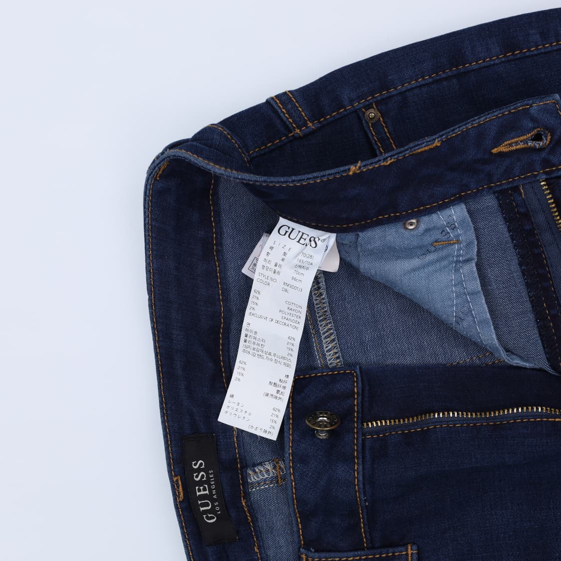 [28] 게스 여성 진청바지 부츠컷 데님팬츠 1210H2 상품이미지9