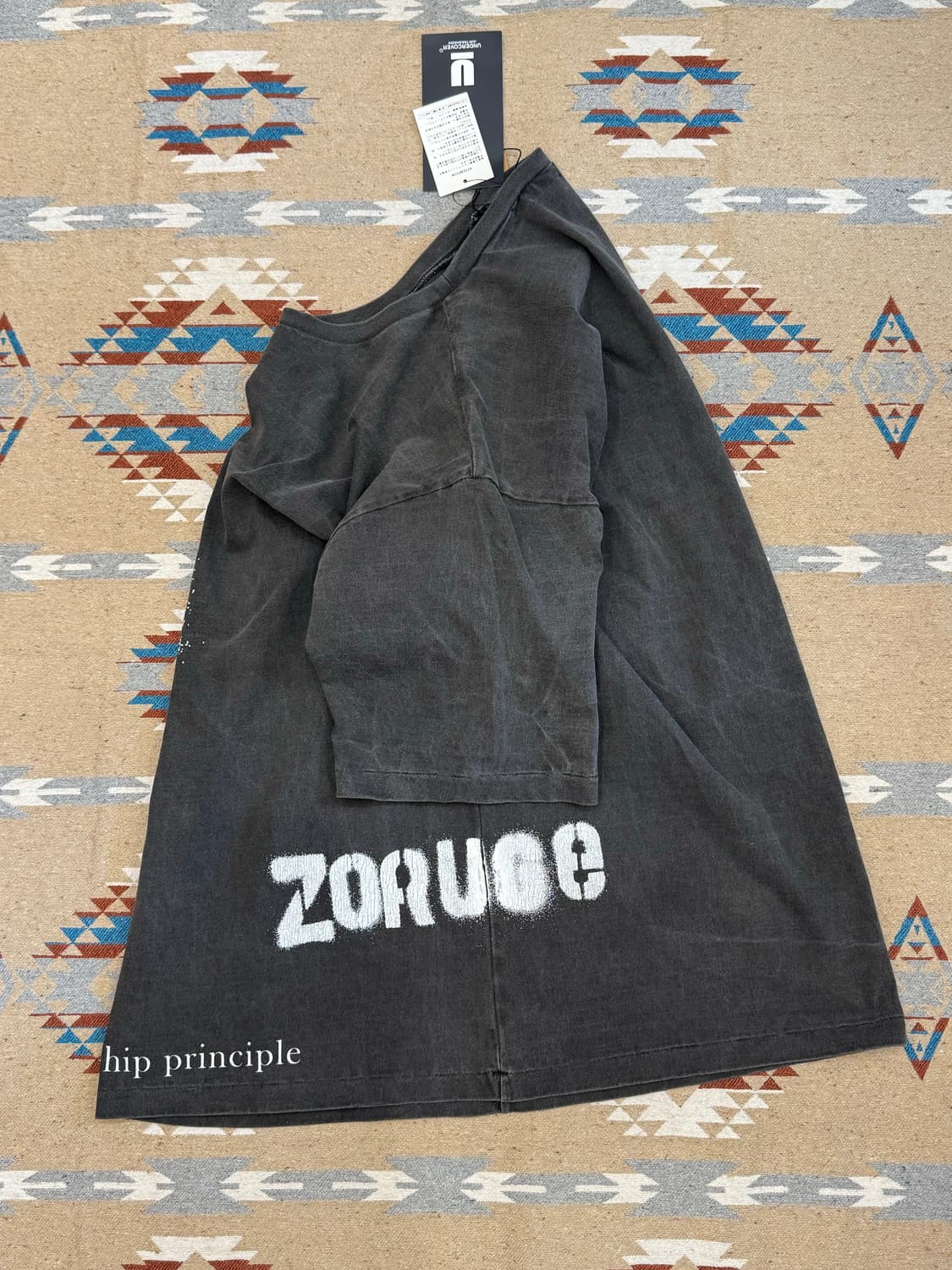 [4][L] 언더커버 ZORUGE 그래픽 티셔츠 (피그먼트다잉) 상품이미지7
