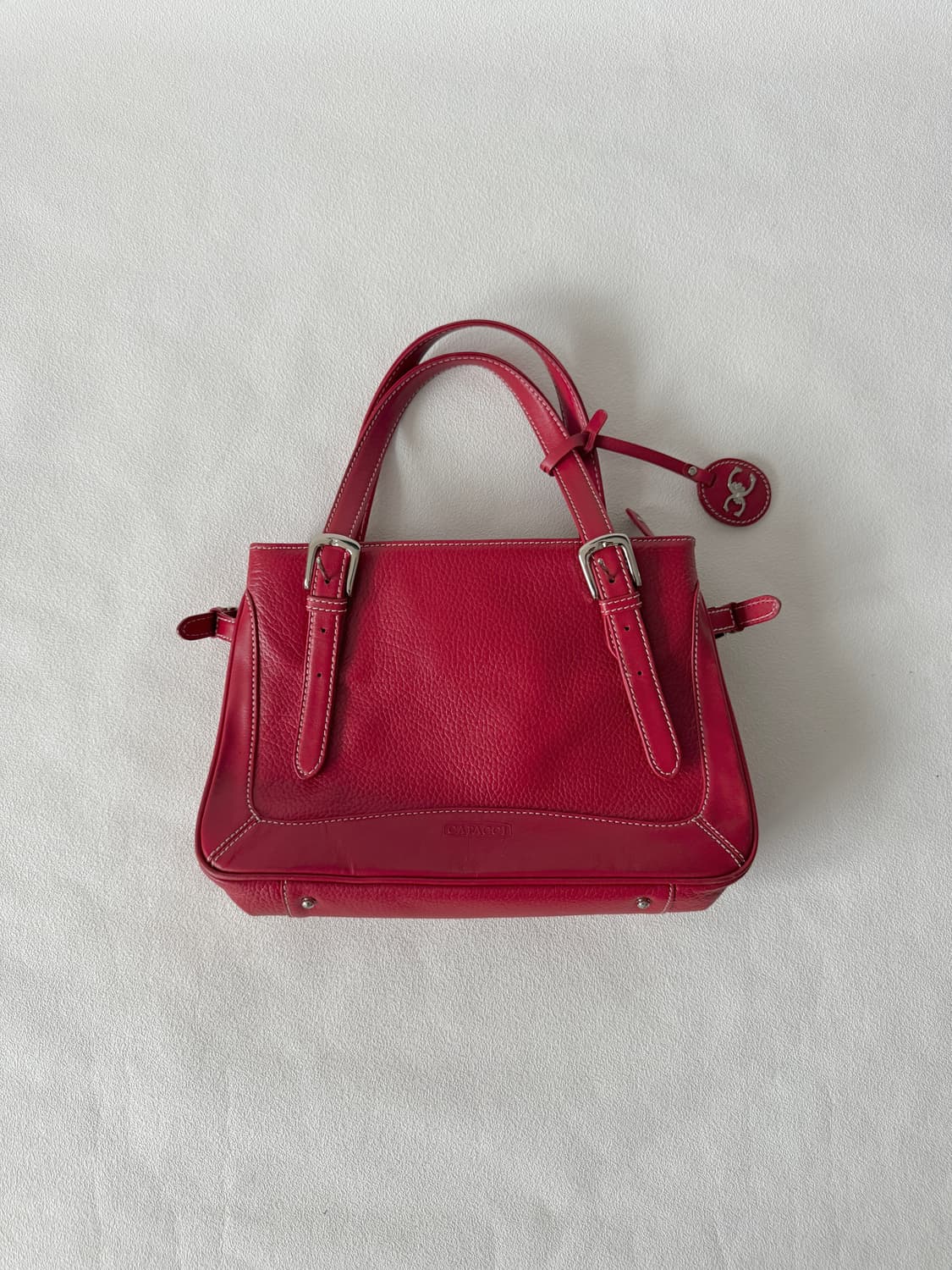 Pre owned 레더 토트 숄더백 상품이미지1