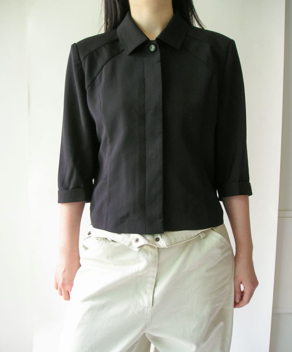 애옹쓰 Eonts Capri Jacket Summer ver- Black 상품이미지1