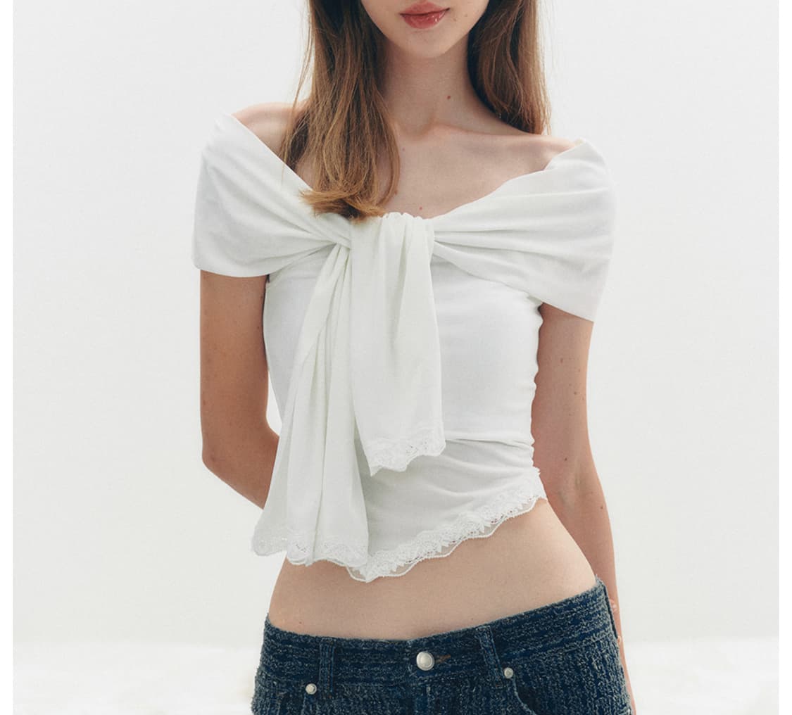 더티스 오프숄더 레이스 상품이미지1