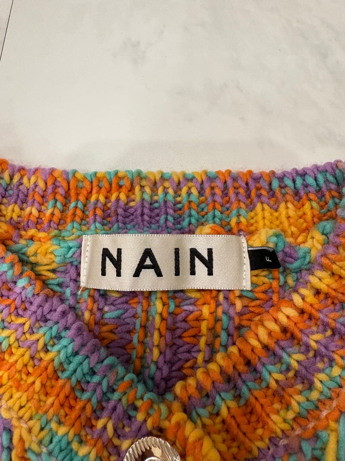 nain 레인보우니트가디건 상품이미지4