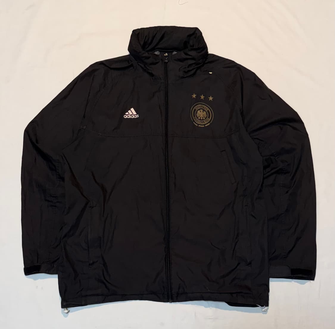 아디다스 09-10 독일 국대 바람막이 블랙 상품이미지1